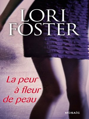 cover image of La peur à fleur de peau